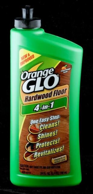 Orange Glo 4-in-1 Monthly Hardwood Floor Polish Orange Scent