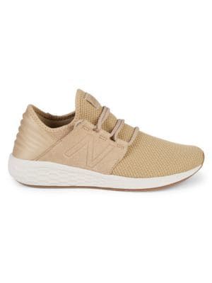 New Balance Cruz V2 Lace Up Sneakers In Hemp Modesens New Balance Cruz V2 Lace Up Sneakers In Hemp Modesens