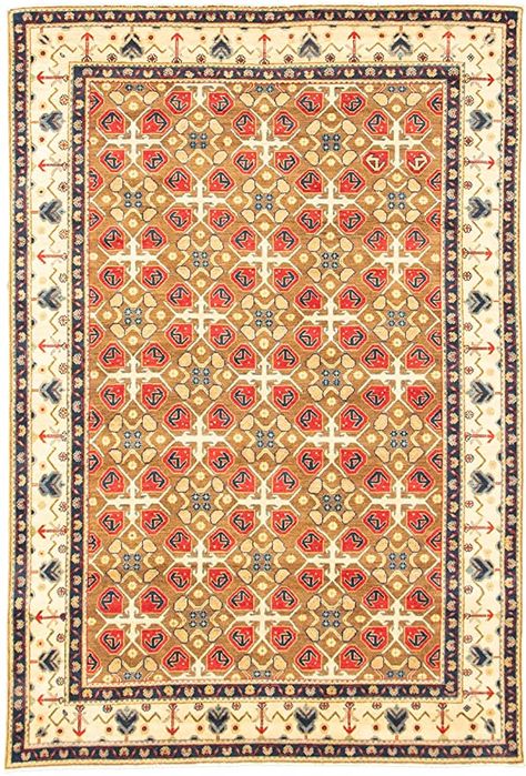 Floral Design a 4x6 Rectangular Double Knot Rug 100% Original Hand-Knotted in Gold,White,Green Colors RugsTC 4'0 x 6'4 Pak Persian Area Rug with Silk & Wool Pile Floral Design a 4x6 Rectangular Double Knot Rug 100% Original Hand-Knotted in Gold,White,Green Colors RugsTC 4'0 x 6'4 Pak Persian Area Rug with Silk & Wool Pile