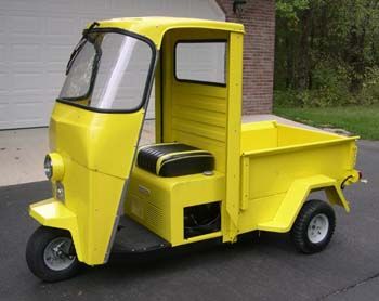 Trucksters Retro Scooter Electric Motor For Car Motorized Tricycle
