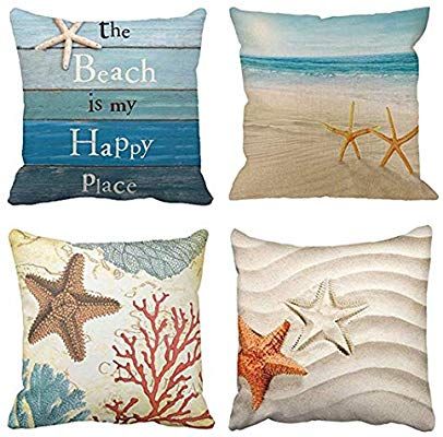 Emvency Set of 4 Throw Pillow Covers Emvency Set of 4 Throw Pillow Covers