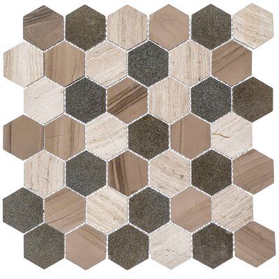 Andova Channing 2 X 2 Marble Honeycomb Mosaic Floor Use Tile Mosaic Flooring Natural Stone Tile Backsplash Marble Inlay Designs