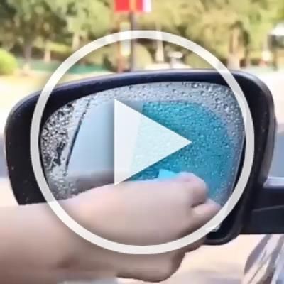 2pcs Set Anti Fog Car Mirror Window Clear Rain Rearview Protective Waterpro Decor Diy Crafts For Kids S Anti Fog Car Mirror Window Clear, How To Make A Mirror Waterproof