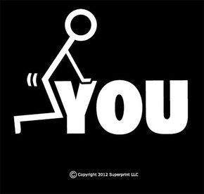 WHITE Vinyl Decal When I die bury me upside down kiss my *ss sticker fun