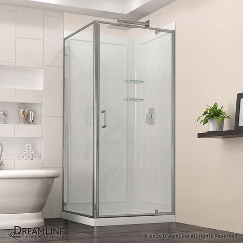 Flex 36 Inch X 76 75 Framed Corner Shower Kit Flex 36 Inch X 76 75 Framed Corner Shower Kit