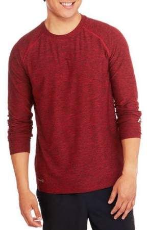 russell men's long sleeve performance tee