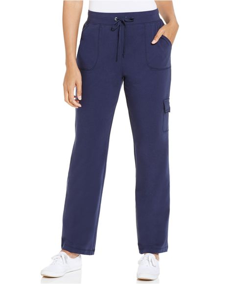 karen scott french terry pants
