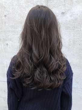 アクア アオヤマ Acqua Aoyama 大人かわいいとろみオリーブアッシュフェアリーデジタルパーマ デジタルパーマ ロング ヘアスタイル ヘアスタイリング アクア アオヤマ Acqua Aoyama 大人かわいいとろみオリーブアッシュフェアリーデジタルパーマ デジタルパーマ ロング ヘアスタイル ヘアスタイリング