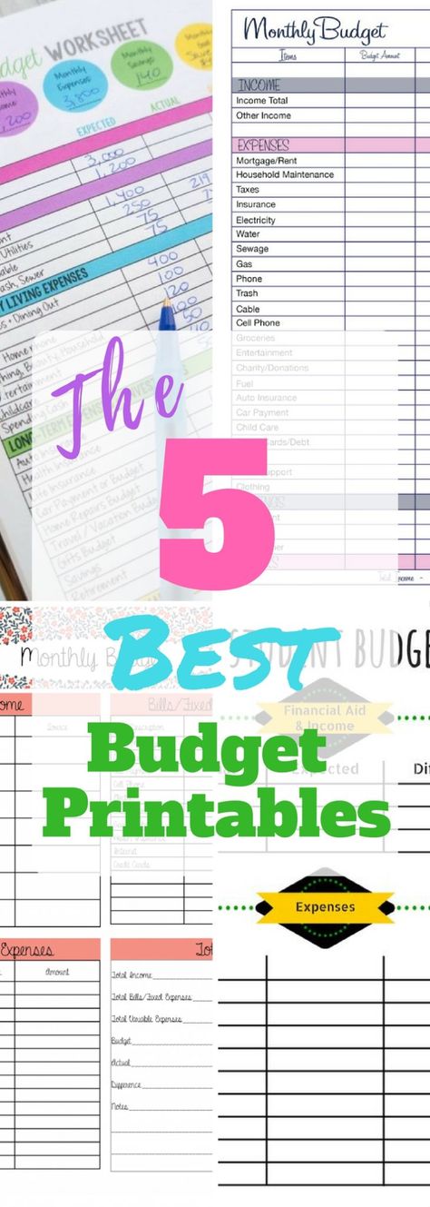 5 Life Changing Budget Templates You Need This Year Monthly - printable account ledger 5 Life Changing Budget Templates You Need This Year Monthly - printable account ledger