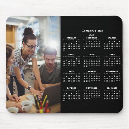 2021 Calendar Company Name Business Photo Mouse Pad Zazzle Com Business Photos Company Names 2021 Calendar moses brown calendar 2021
