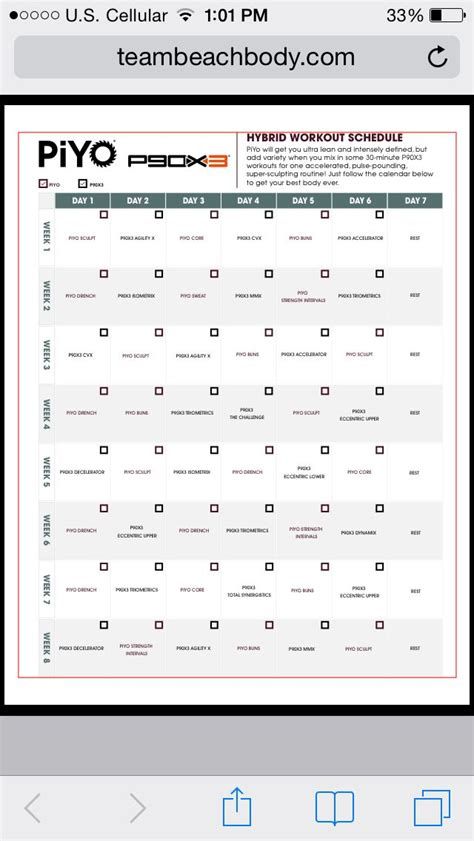 Piyo Hardest Workout Piyo Hard Workout Beachbody Workouts