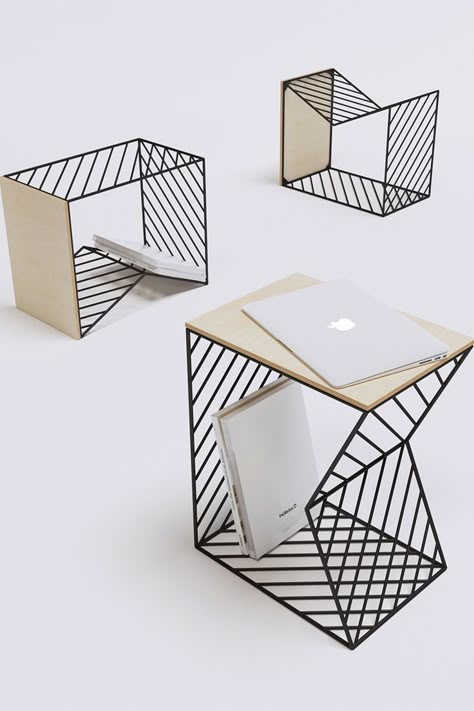 Table De Chevet Design Metal