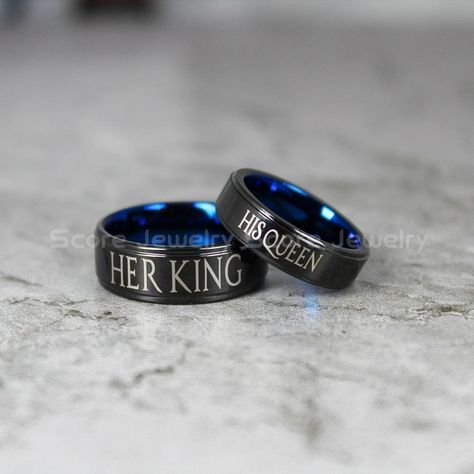 King and queen best sale rings