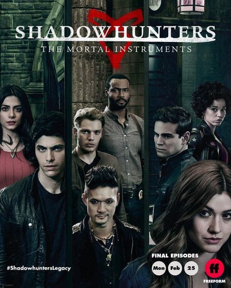 Shadowhunters The Mortal Instruments TV Series Canvas Poster 12x18 32x48 inch