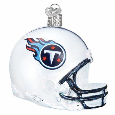 Old World Christmas Nfl Team Helmet Hanging Figurine Ornament Nfl Teams Tennessee Titans Titan Helmet Tennessee