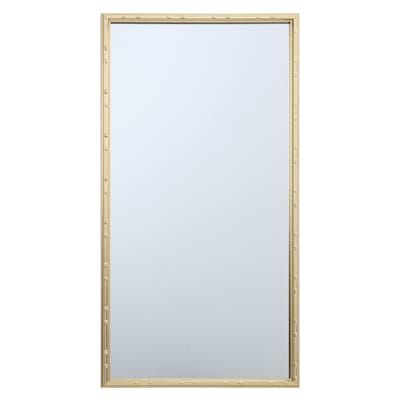 At Home Tracey Boyd Gold Framed Mirror Yellow 17 8 L X 24 8 H X 0 6 W In 2021 Gold Framed Mirror Mirror Frames Gold Frame