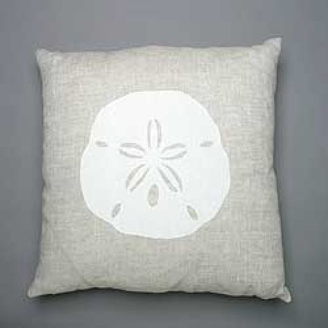 Sand Dollar Pillow (With images Sand Dollar Throw Pillow in 2020