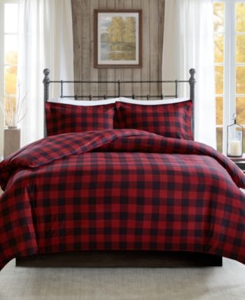 Pinzon 160 Gram Yarn Dyed Flannel Full Queen Duvet Cover Red Tartan By Pinzon Http Www Amazon Com Dp B001v9 Flannel Duvet Cover Flannel Duvet Plaid Bedding