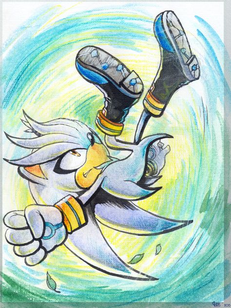 Resultado de imagen para silver the hedgehog el portal
