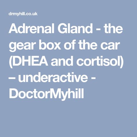 underactive adrenal gland symptoms underactive adrenal gland symptoms