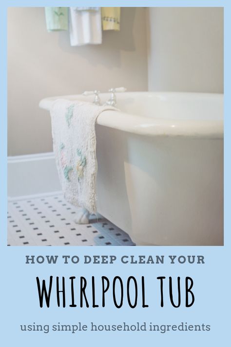 Clean A Whirlpool Tub Whirlpool Tub Clean Bathtub Tub