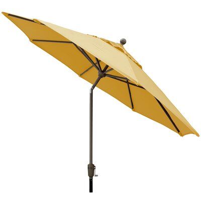 Three Posts Crowland 9 Market Sunbrella Umbrella Fabric Color Sunbrella Umbrella
