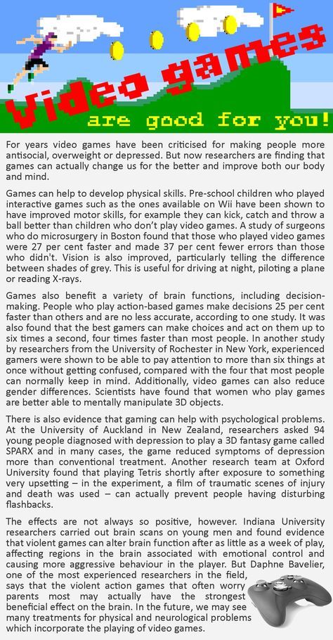 science of video games video games opinion essay