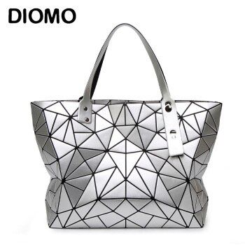 DIOMO® Top-handle Geometric Plaid Handbags Designer Fashion Tote Shoulder Bags DIOMO® Top-handle Geometric Plaid Handbags Designer Fashion Tote Shoulder Bags