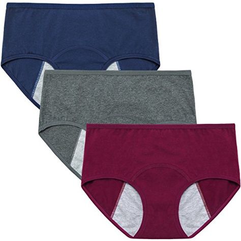 INNERSY Womens Period Panties Menstrual Heavy Flow Postpartum Underwear C-Section Recovery Maternity Hipster for Teens