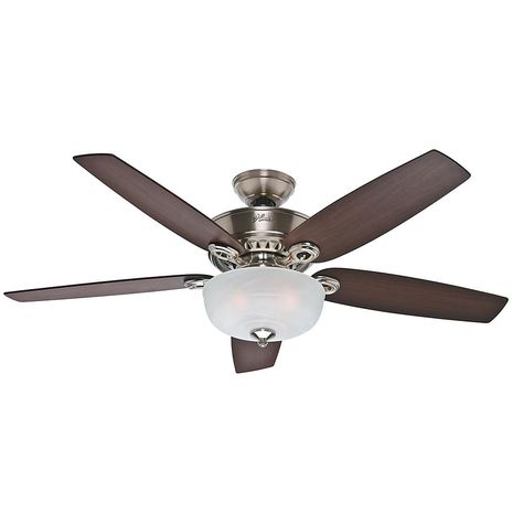 Hunter Hillandale 54 In Indoor Brushed Nickel Ceiling Fan 129 With Light Flush Mount Indoor Brushed Nickel Ceiling Fan, Hampton Bay Vercelli Ceiling Fan 52 Inch Review