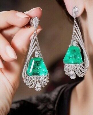 Unique Vague Rainbow Crystal Yellow Gold Filled Womens Big Hoop Boucles d/'oreilles Bijoux