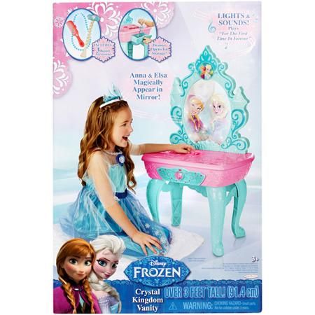 Disney Frozen Vanity Com In 2021 Elsa Crystal Kingdom Disney Frozen Vanity Com In, Frozen Vanity Toys R Us