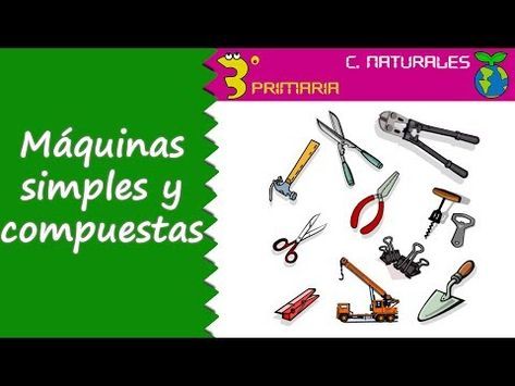 Ciencias De La Naturaleza 3º Primaria Tema 8 Máquinas Simples Y Compuest Maquinas Simples Y Compuestas Ciencias De La Naturaleza Maquinas Simples Para Niños