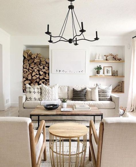 Beautiful Living Rooms with White Walls | Living room inspiration, Home
