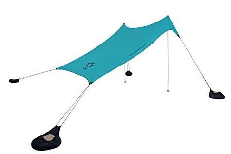 Neso Tents Beach Tent with Sand Anchor Teal Portable Canopy Sun Shelter Neso Tents Beach Tent with Sand Anchor Teal Portable Canopy Sun Shelter