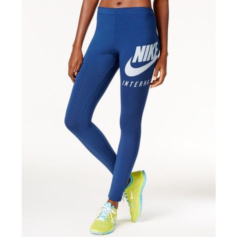 leggings blu nike leggings blu nike