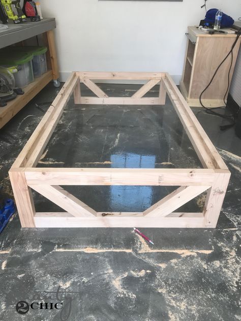 Diy Modern Platform Bed Wood Frame Diy Modern Platform Bed Wood