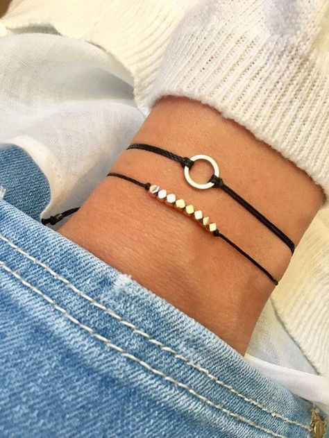 Charm Infinity schwarz//silber