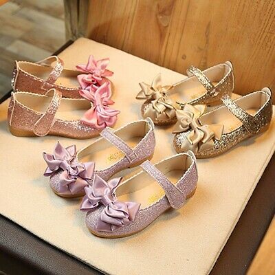 2018 Kids Girls Formal Princess Bowknot School Dress Shoes Party Wedding Shoes 2018 Kids Girls Formal Princess Bowknot School Dress Shoes Party Wedding Shoes