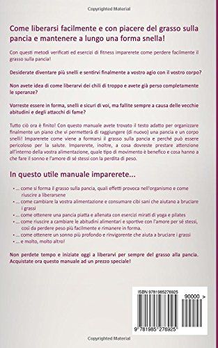 perdere grasso sulla pancia