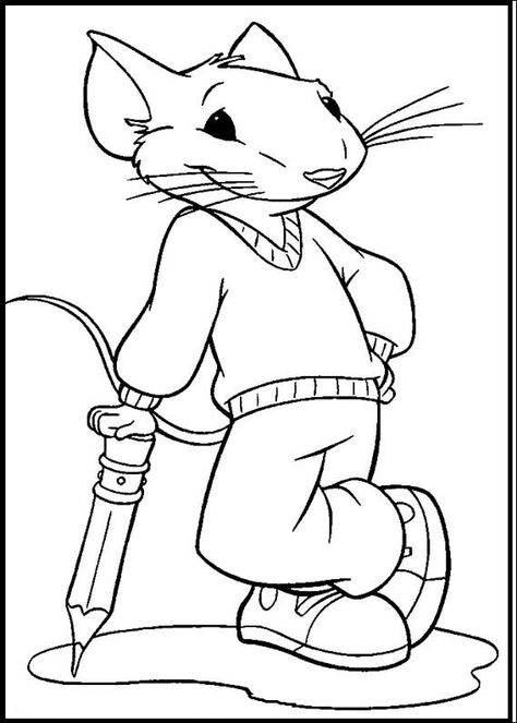 20 Stuart Little ideas | stuart little, coloring pictures for kids