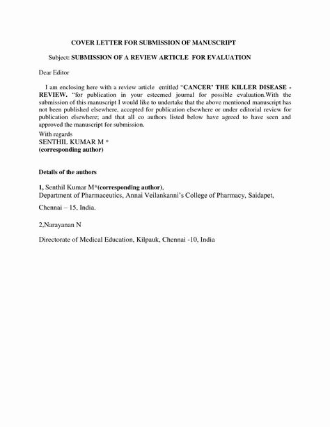 cover letter template journal cover coverlettertemplate journal cover letter template