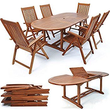 599 Edle Gartengarnitur Gartenset Gartenmobel Set Klappsessel