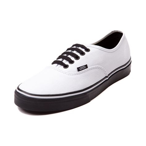 black white vans mens