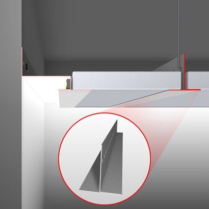 Led Profilelement Trd 35 Ceiling Grid Support Profile - Ceiling Grid Light Support Led Profilelement Trd 35 Ceiling Grid Support Profile - Ceiling Grid Light Support