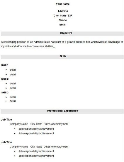Free Blank Resume Templates - http\/\/getresumetemplateinfo\/3803 - free blank resume templates Free Blank Resume Templates - http\/\/getresumetemplateinfo\/3803 - free blank resume templates