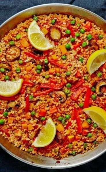 Early Autumnal Vegetable Paella Early Autumnal Vegetable Paella