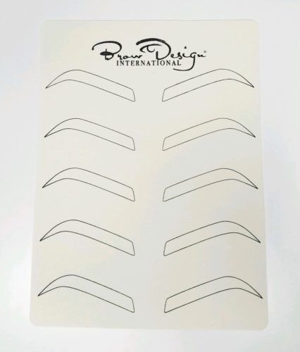 Forehead Layout Pre-Drawn Templates Microblading within 2019 photograph about Free Printable Eyebrow Stencils Pdf named Forehead Layout Pre-Drawn Templates Microblading inside of 2019