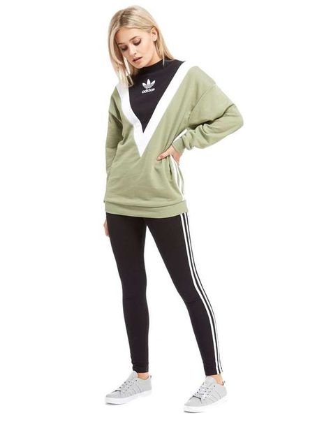 adidas Originals Chevron Sweatshirt Dames (met afbeeldingen) adidas Originals Chevron Sweatshirt Dames (met afbeeldingen)