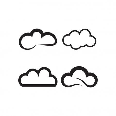 Plantilla De Icono Vectorial Del Logotipo De La Nube Ilustracion De Stock Nubes Vector Iconos Plantilla De Icono Vectorial Del Logotipo De La Nube Ilustracion De Stock Nubes Vector Iconos